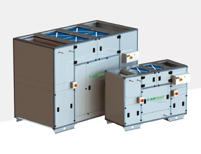 Introducing Topflo®, a groundbreaking vertical counterflow heat recovery unit