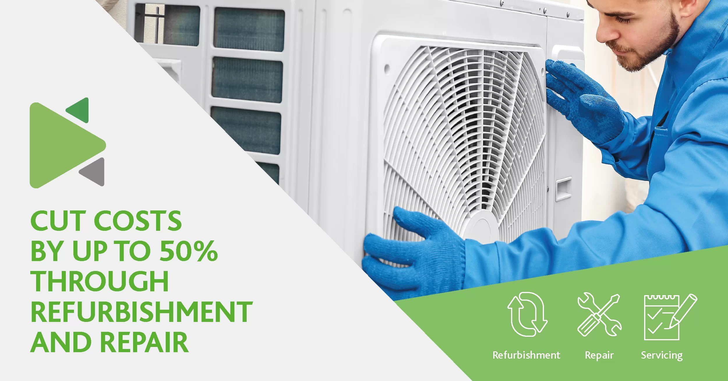 Air handling units: how to cut costs by up to 50% through refurbishment and repair